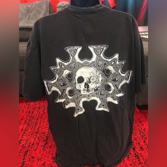 Vtg early 90s fashion victim skull design size Xl from The Alley in Chicago - Picture 4 of 7